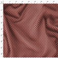 thumbnail image 4 of Soimoi Red Rayon Fabric Pink Heart Decor Fabric Printed Yard 42 Inch Wide, 4 of 5