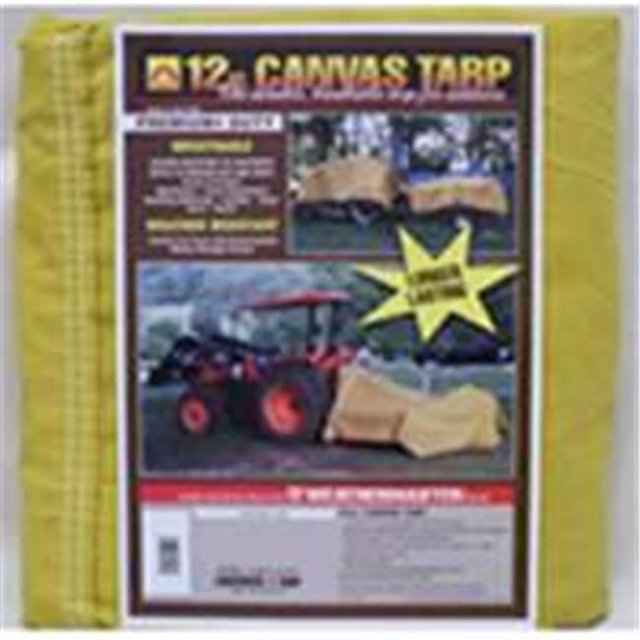 Dize CB1218D Bâche de Toile 12 Oz - 12 x 18 Pi