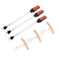 thumbnail image 4 of Wchiuoe Tire Lever Tool Kit, Tire Spoons Lever Motorcycle Tire Iron Easy To Use For Motorcycles And Bikes Tire Changes, 4 of 8