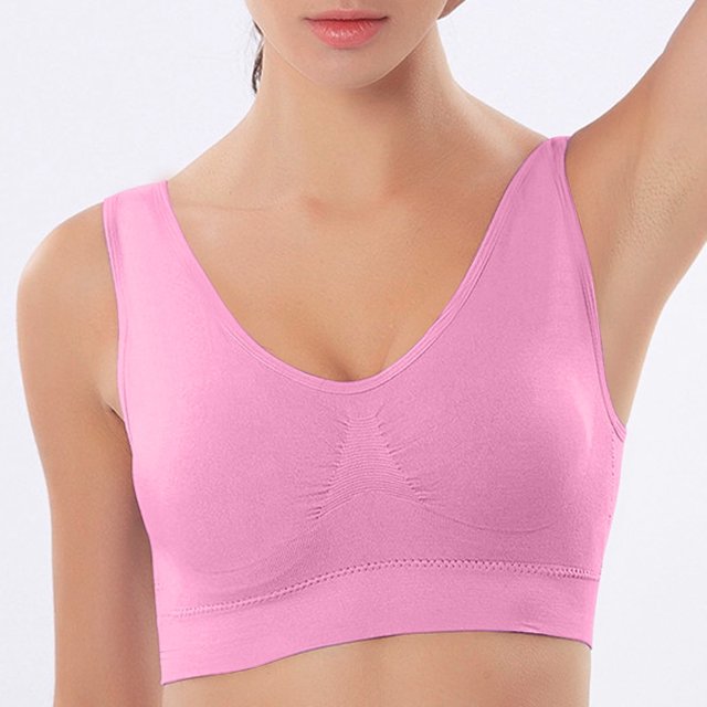 UPPADA 2025 Plus Size Front Button Bras for Women Sports Bras Full Coverage Soft Sleep Wirefree Bras Push up Bra Seamless Comfort Supportive Bras Plus Size Everyday Bra