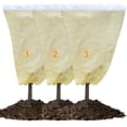 thumbnail image 1 of Mistaha 3 Packs Plant Freeze Protection Covers, 47 * 71Winter Shrub Cover Tree Frost Blanket, 1 of 8