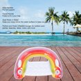 thumbnail image 3 of Chaise Flottante Gonflable, Radeau Gonflable en PVC pour Piscine, Salon pour Lac, 3 of 8