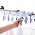 thumbnail image 4 of Openpig Cintres en Tissu pour Chaussettes, Étendoirs Multifonctions Portatifs, Fournitures de Voyage, Pinces Pliables pour Cintres en Tissu, 4 of 5