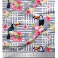thumbnail image 1 of Soimoi Rayon Fabric Dot & Pretzels Food Printed Fabric 1 Yard 56 Inch Wide, 1 of 3
