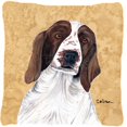 thumbnail image 1 of Carolines Treasures SC9131PW1414 Springer Spaniel Coussin Décoratif en Tissu Intérieur & Extérieur, 1 of 4