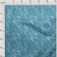 thumbnail image 3 of oneOone Tissu Popeline de Coton Bleu Sarcelle Matériau de Robe Tissu Imprimé Tissu au Mètre 56 Pouces de Large, 3 of 4