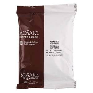 Mosaic 2.25oz Moyen Suprême Arabica Café , 2,25Z/Unit, 64 Unités/cas