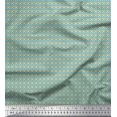 thumbnail image 1 of Soimoi Polyester Crepe Fabric Geometric Small Fabric Prints by Yard 42 Inch Wide, 1 of 3