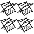 thumbnail image 1 of Costway Ensemble de 4 Valises Pliantes avec Tablette Valise de Voyage Support de Rangement pour Chaussures, 1 of 9