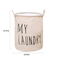 thumbnail image 2 of Large Laundry Basket With Handles Foldable Hampers For Laundry With Drawstring Dirty Clothes Hamper For Bedroom, 2 of 7