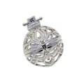 thumbnail image 2 of pitrice Perles Cage Charmes Médaillon Pendentif Paramètres pour Collier de Bricolage Lotus, 2 of 9