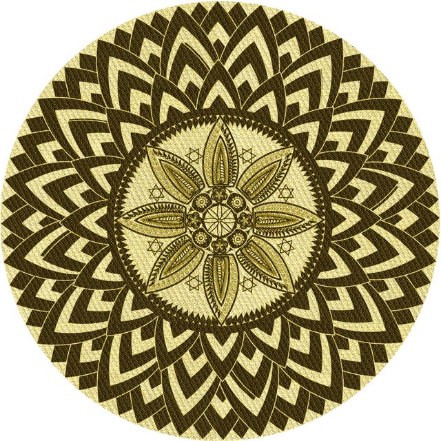 Ahgly Company Tapis d'Intérieur Lavable en Machine Carré Transitionnel Marron, 3 Pieds Carré