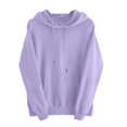 thumbnail image 2 of Sweat à Capuche Femme Manches Longues Chandail en Molleton Haut Long Chandails en Molleton pour Femmes, 2 of 5