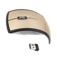 thumbnail image 1 of fastboy Wireless Folding Mouse Replacement Portable Mice External Portable Home Electronic Cordless Laptop Desktop Accessory Gold, 1 of 9