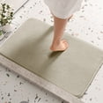 thumbnail image 4 of Birdeem Thick Striped Memory Foam Bath Rugs, Soft Absorbent Velvet Bathroom Mats, Non-Slip Bottom , Machine Washable Bathmat, Carpet Rug Room Decoration for Wash Floor, 4 of 12