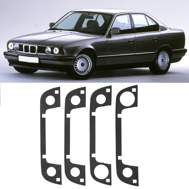 Door Handle Covers Gasket Set, 51218122441 Anti Scratch Easy Installation for Car