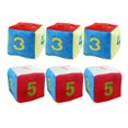 thumbnail image 3 of Milaget 6Pcs Mirror Hanging Dice 6x6x6cm Early Education Toy Decorative Learning numbers, 3 of 9