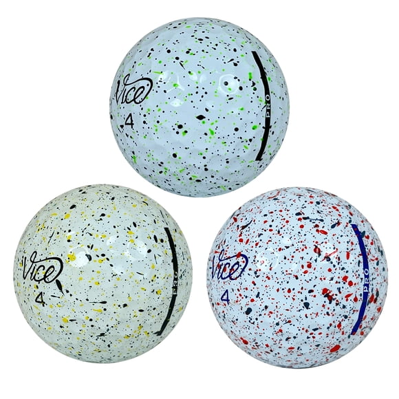24 Vice Pro Drip 5A Mix par Mulligan Golf Balls - Balles de Golf Usagées