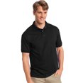 thumbnail image 1 of Hanes Men's Cotton-Blend EcoSmart Jersey Polo - 054X, 1 of 1
