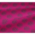 thumbnail image 5 of oneOone Viscose Jersey Fabric Floral Block Print Fabric By The Yard 60 Inch Wide, 5 of 5