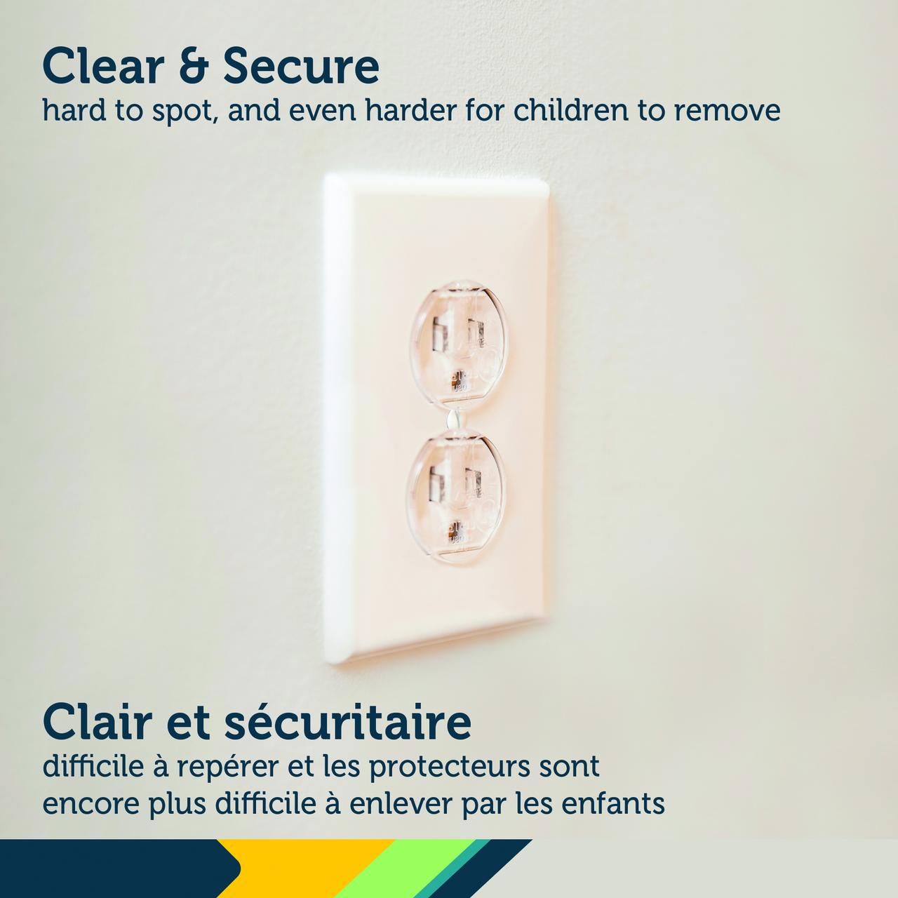 Safety 1st Crystal Clear Plug Protectors