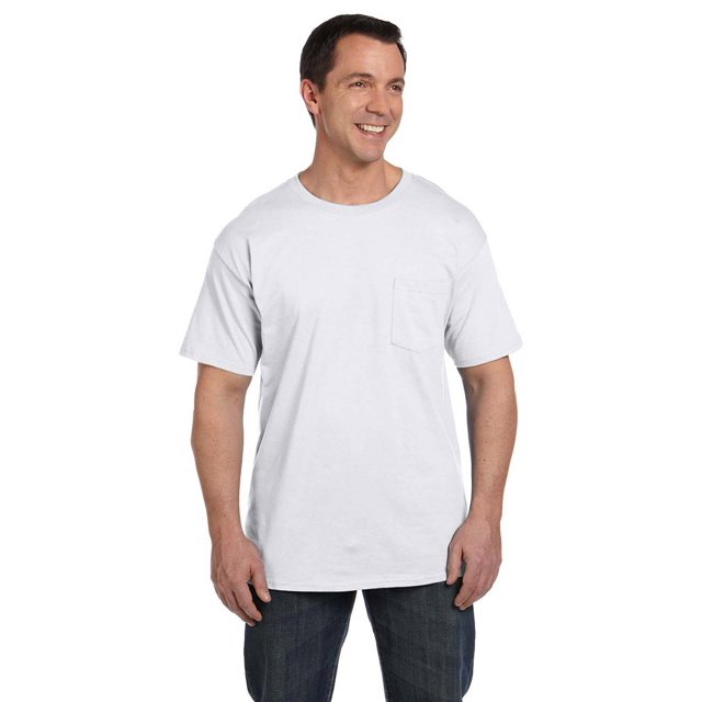 Hanes 6.1 oz. Beefy-T with Pocket