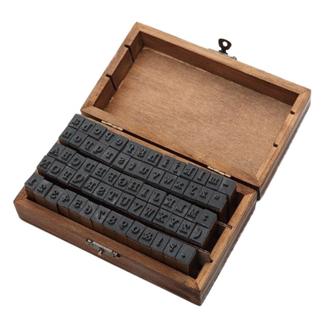 Letter Number Stamps Set,70 Pcs Stamps Set Letter Stamps Wooden Stamps Kit Performance Driven