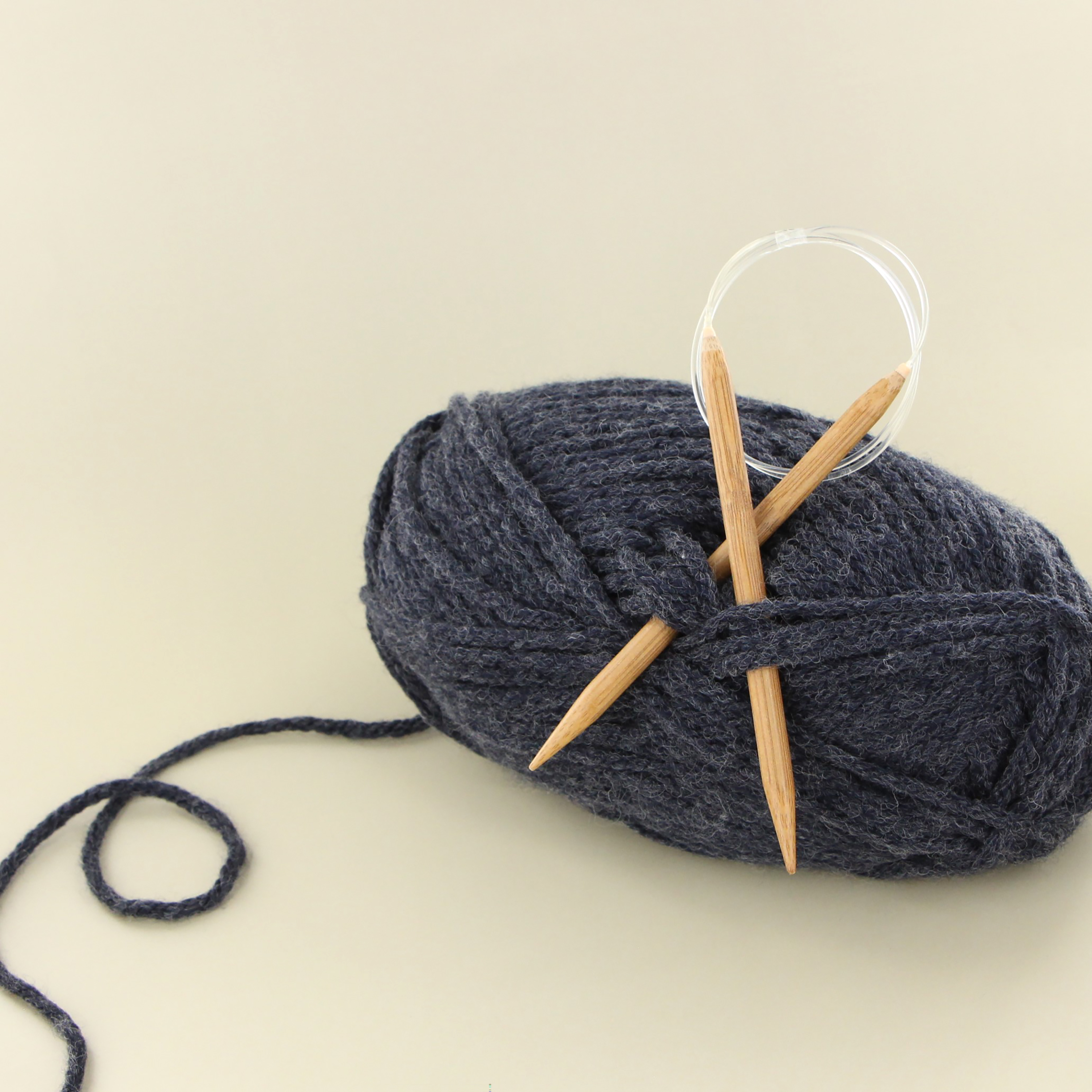 LOVE Knitting Bamboo Circular Needles, 75 cm (29.5 in.), 6 mm (0.24 in.)
