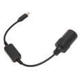 thumbnail image 3 of Car Electronics Accessories, Convenient 5V USB C To 12V Car  Lighter Power Adapter Male To Female Fully Functional 11.8in  For Electronic Dog, 3 of 8