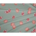 thumbnail image 4 of oneOone Tissu Polyester Lycra Imprimé Fruits Grenade Tissu BTY 56 Pouces de Large, 4 of 4