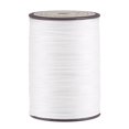 thumbnail image 1 of Unique Bargains Thin Waxed Thread 93 Yards 0.65mm Polyester String Cord for Machine Sewing Hand Quilting Weaving, White, 1 of 5