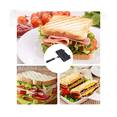 thumbnail image 2 of Gas Non-Stick Sandwich Maker Bread Toast Breakfast Machine Pancake Baking Barbecue Oven Mold Mould Grill Frying Pan, 2 of 6