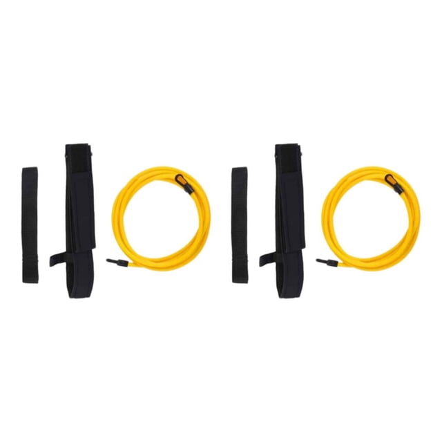 relayinert Durable Swim Training Belt Aid For Swimming Enthusiasts Lightweight Comfortable yellow-4meters 2Set