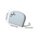 thumbnail image 3 of Wallet Women Small Personalized Small Wallet Women's Zipper Card Organized Mini Small Wallet Small and Exquisite Lovely Shape Suitable for Children Women Wallets for Women Cute, 3 of 6