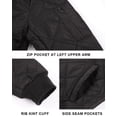 thumbnail image 2 of Blouson Bombardier pour Hommes Décontracté Automne Hiver Veste et Manteaux Style Militaire, 2 of 4