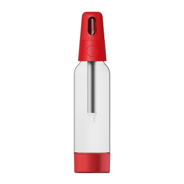 braveheart Healthy Soda Water Machine Enjoy Bubbly Drinks Guilt-free Easy To Machine Soda red