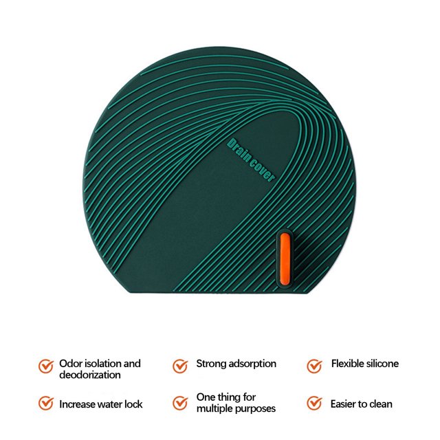Yhmxh Home and Kitchen,Home Essentials Sink Floor Cover Insect-proof And Odor-proof Easy-to-clean Household Kitchen Sink Isolation Cover Silicone Floor