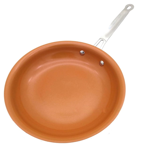 Jubipavy Pot And Pan Cookware Non-stick Copper Frying Pan With Ceramic Coating And Induction Cooking Oven Safe