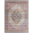 thumbnail image 1 of Tapis Beige Traditionnel à Motif Floral Oriental Turc Vieilli, 1 of 5