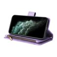 thumbnail image 2 of Case for iPhone 11 Pro Max Cover Zipper Pocket Wallet Case Magnetic Protective - Purple, 2 of 5