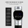 thumbnail image 2 of Deep Tissue Percussion Muscle Massage Gun Handheld Neck, Back, Arms, Thighs, Calves|Portable Massaging Gun Xmas Gift for Man Womens(Smart touch screen), 2 of 6