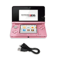 thumbnail image 1 of Nintendo 3DS Handheld Game Console, Pearl Pink - Refurbished Dual-Screen Portable Video Game System, 1 of 5