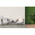 thumbnail image 2 of Tapis d'extérieur lavable Largo ivoire & vert 7 pi x 9 pi, 2 of 9