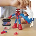 thumbnail image 2 of Play-Doh Marvel Spider-Man Thwip Squisher Action Figure Playset, 2 of 9