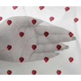 thumbnail image 1 of oneOone Tissu en Mousseline de Viscose Motif Fraise Fruit Tissu de Couture BTY 42 Pouces de Large, 1 of 4