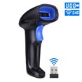 thumbnail image 1 of amdohai Lecteur de Codes-Barres Portatif 2-en-1 Sans Fil USB Filaire avec Batterie Rechargeable, 1 of 8