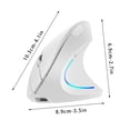 thumbnail image 3 of Edgergery Vertical Mouse Laptop Desktop USB Wireless Game Mouse, 3 of 5