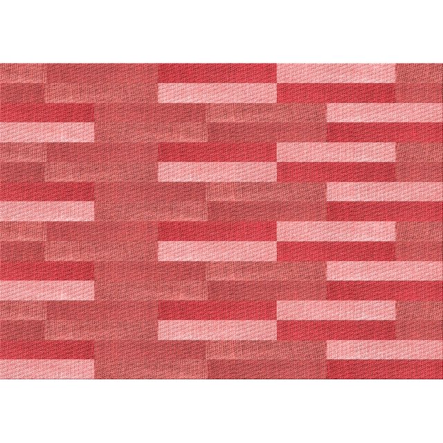 Ahgly Company Tapis d'Intérieur Rectangulaires Transitionnels Rouges Lavables à la Machine, 8 Pieds x 12 Pieds