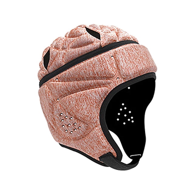 AMERTEER Soft Shell Football Helmet Scrum Cap 7v7 Rugby Helmet Foam Cotton Protective Soft Padded Headgear Autism Surf Flag Football Helmet Youth Adult