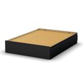 thumbnail image 2 of South Shore Step One Full Mates Bed with 3 Drawers, in Pure Black, 2 of 8